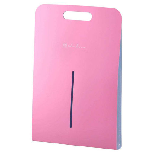 Picture of EXPANDING FILE VERTICAL A4 5 TABS PINK
